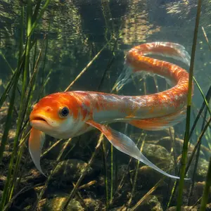Electric eel + Goldfish